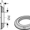Reduktions ring for liftarms krog Cat III-II