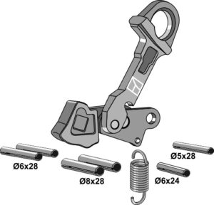 652-gi-2s-a-set Reservedelssæt for liftarmskrog