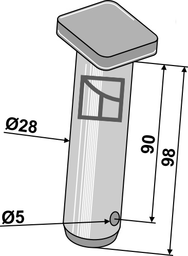 Bolt Ø28