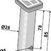 Bolt Ø28x78