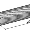 Spindel for topstangs led Ø25