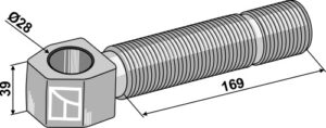 652-tfs-111 Spindel for topstangs led Ø28