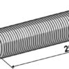 Spindel for topstangs led Ø25