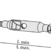 Bardun strammer for stabilisator