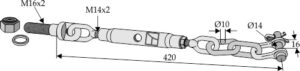 653-a02 Stabilisator kæde