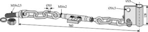 653-g01 Stabilisator kæde