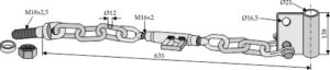 653-g02 Stabilisator kæde