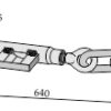 Stabilisator kæde