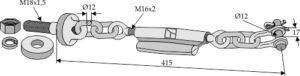 653-s01 Stabilisator kæde
