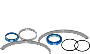 654-3-3 Pakningssæt for hydr. topstang årg. 94/95
