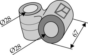 654-3-30 Krydsled