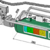 Hydraulisk topstang Cat II