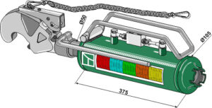 654-3-phg-a4 Hydraulisk topstang