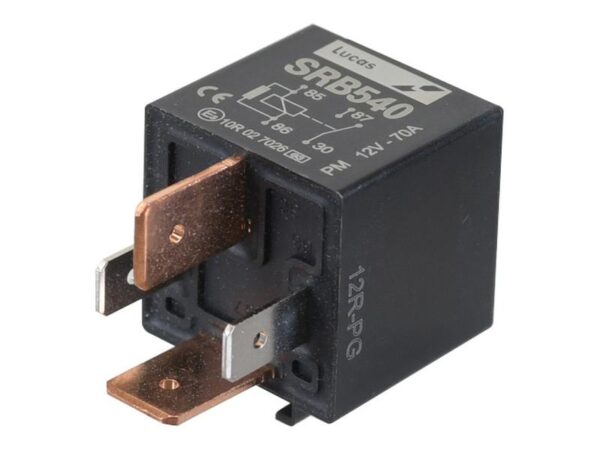 Relæ 12V, 70A Passer til: 82012872