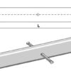 Rør for topstang M24x3