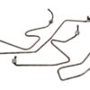 Dyserørsæt Passer til: 4x OEM Ford New Holland: D9NN9A555BA. D9NN9A556BA. D9NN9A557BA. D9NN9A558AA.