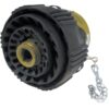 PTO Kardanled (vidvinkel) (Krydsmål: 27 x 75 & 24 x 91mm) Størrelse: 1-3/8''-6 Not, Rør: Trekantet, Ref: 24510.