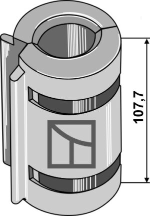 666-9697-4 Justerings clips 107,7