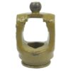 PTO Gaffel (vidvinkel)(profilrør) (Krydsmål: 32 x 76 & 27 x 94mm) Rør: Citron, Størrelse: 57.5 x 48 x 3.6mm, Ref: 2aG.