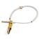 Kabel Bremse - Længde: 730mm, Udvendig kabellængde mm: 430mm.