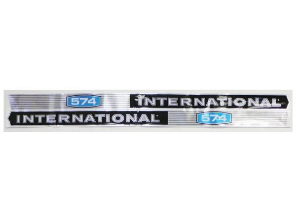 Emblemsæt - Case IH / International Harvester IH 574