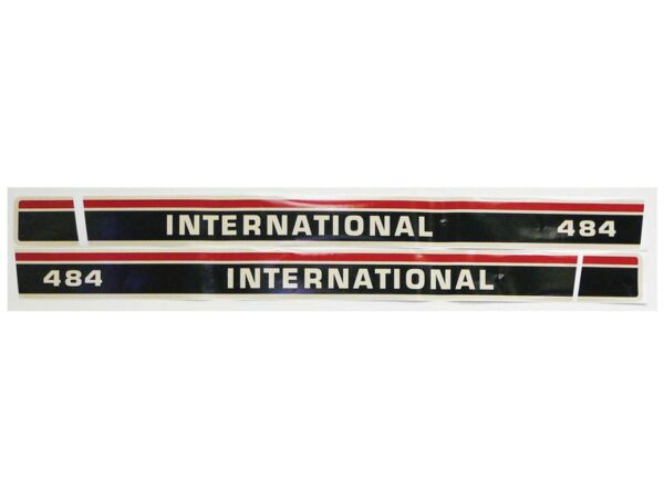 Emblemsæt - Case IH / International Harvester IH 484