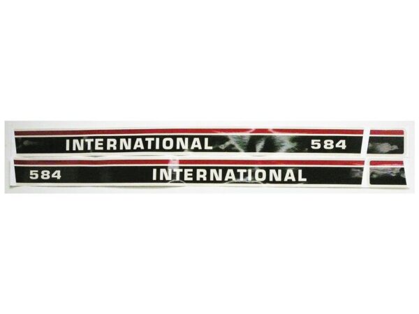 Emblemsæt - Case IH / International Harvester IH 584
