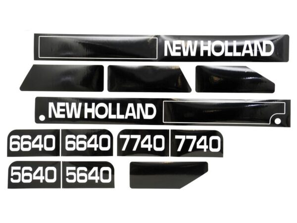 Emblemsæt - Ford / New Holland 5640 6640, 7740