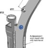 Holder for skærspids
