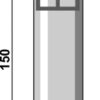 Rørforlænger 150 mm Ø28
