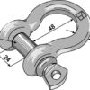 Standard Sjækkel buet 12,7mm Galvaniseret