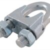 Kabel Klemme DIN 741 galvaniseret