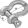 Standard Sjækkel buet 4,8mm Galvaniseret