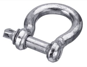 Standard Sjækkel buet 19,1mm - galvaniseret
