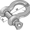 Standard Sjækkel buet 7,9mm Galvaniseret