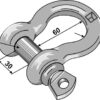 Standard Sjækkel buet 15,9mm Galvaniseret