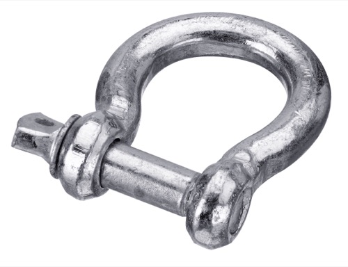 Standard Sjækkel buet 15,9mm Galvaniseret