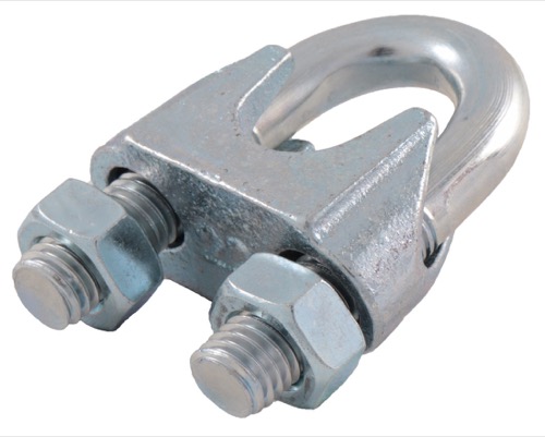 Kabel Klemme DIN 741 galvaniseret