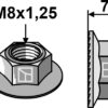 Flangemøtrik M8x1,25