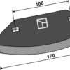 Fodermixer kniv