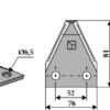 Fodermixer kniv