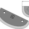 Fodermixer kniv