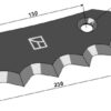 Fodermixer kniv