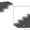 Fodermixer kniv