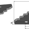 Fodermixer kniv
