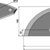 Fodermixer kniv