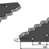 Fodermixer kniv