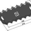 Fodermixer kniv