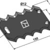 Fodermixer kniv