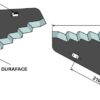 Fodermixer kniv - DURAFACE